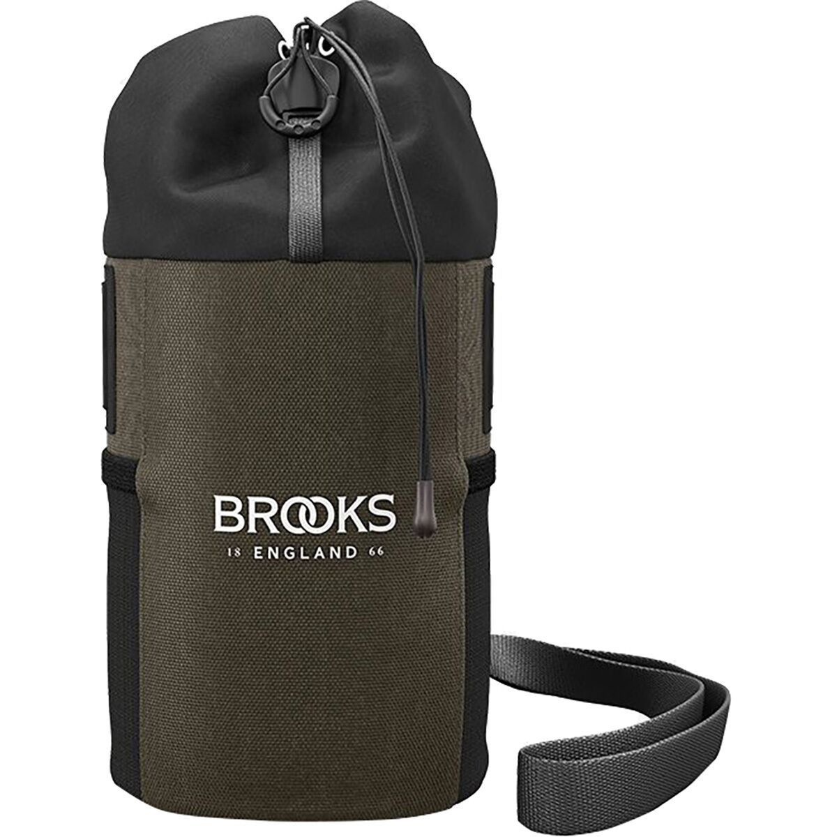 Brooks England Scape Feed Pouch Mud Green, One Size