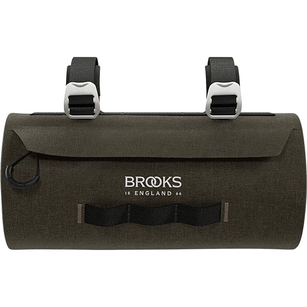 Image of Brooks England Scape Handlebar Pouch Mud Green, One Size
