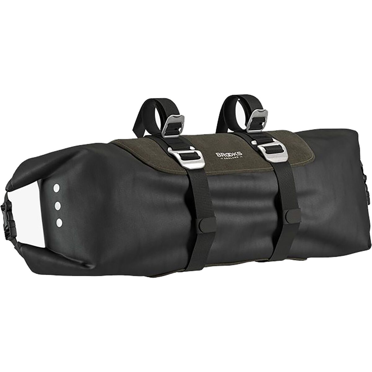 Image of Brooks England Scape Handlebar Roll Mud Green, One Size