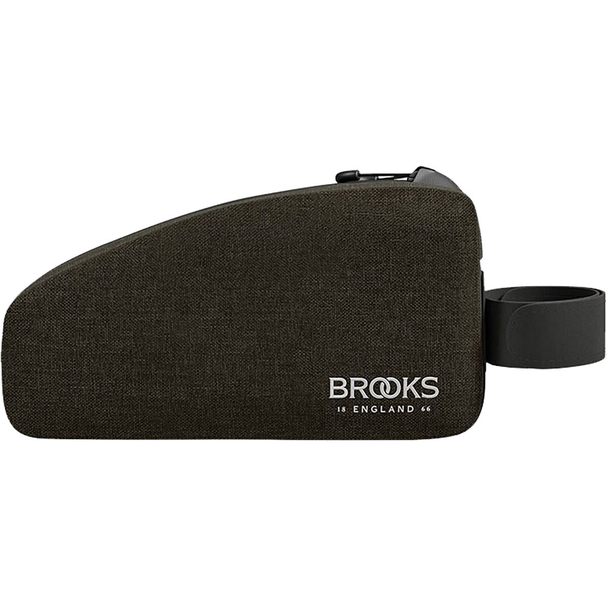 Image of Brooks England Scape Top Tube Bag Mud Green, One Size
