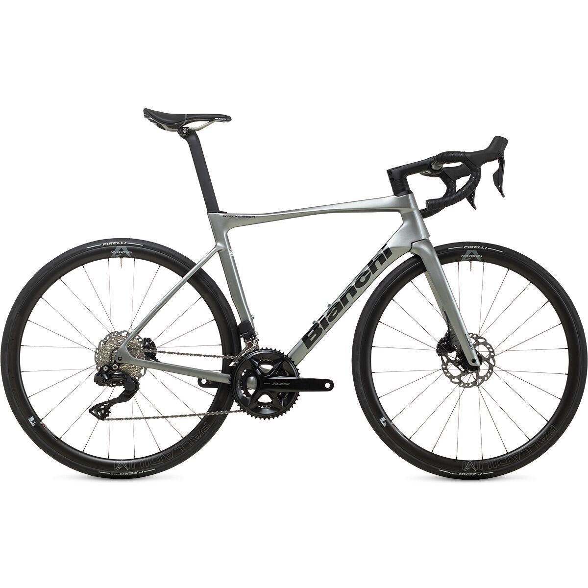 Bianchi Specialissima Comp 105 Di2 Road Bike Graphite/Black, 50cm