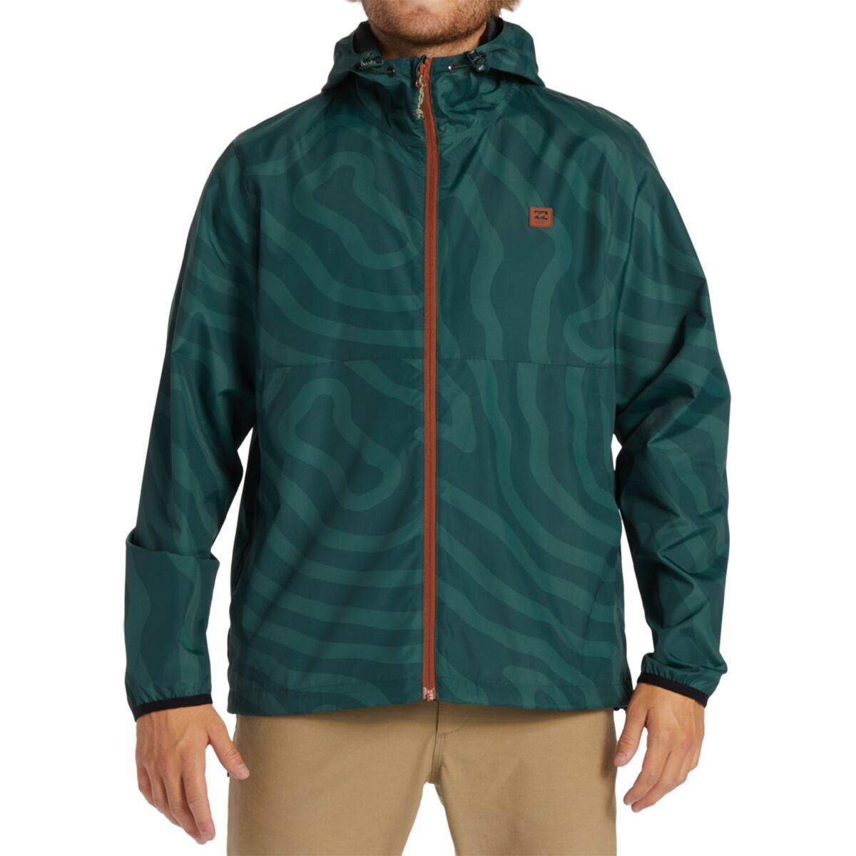 Billabong Transport Windbreaker - Men's Dark Forest, S
