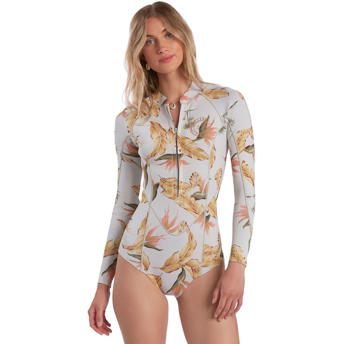 Billabong Salty DZ Long-Sleeve Spring Wetsuit - Women's Canvas Neo, 4