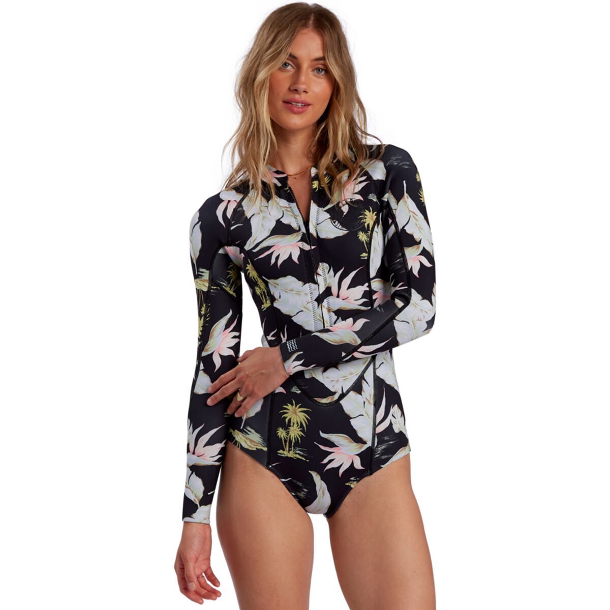 Billabong Salty DZ Long-Sleeve Spring Wetsuit - Women's Maui Black, 10