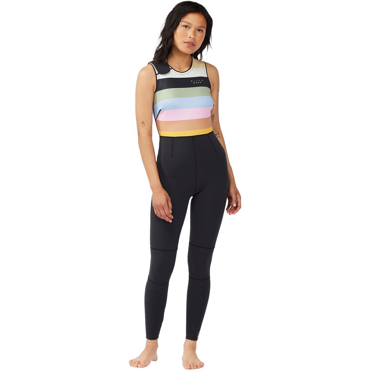 Billabong Sol Sistah Long Jane Wetsuit - Women's Paradise Stripe, 10