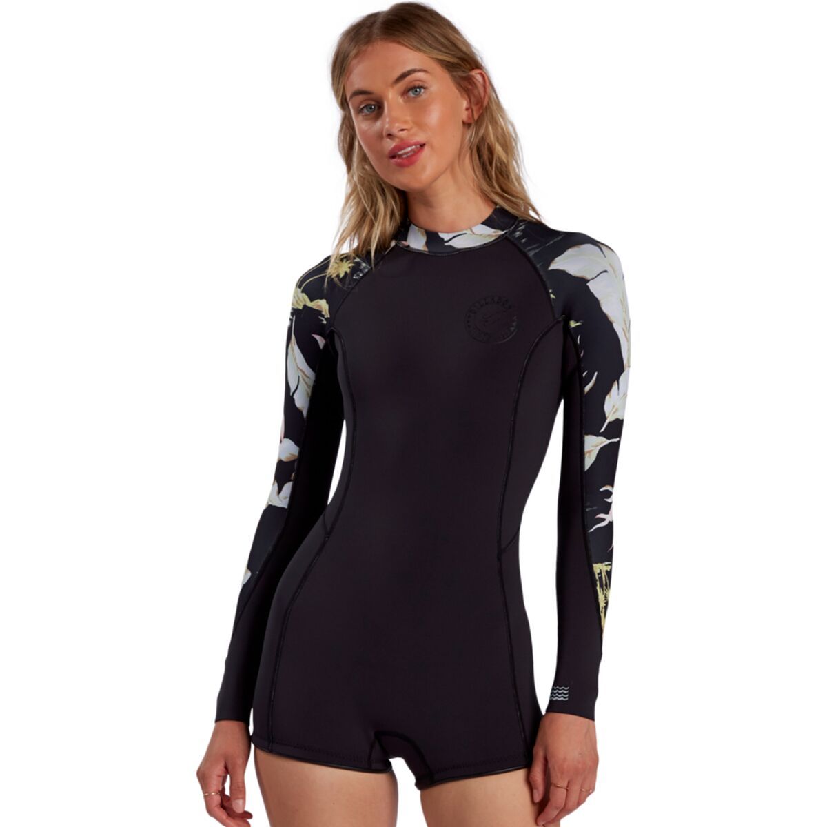 Billabong Spring Fever Long-Sleeve Spring Wetsuit - Women's Maui Black, 8