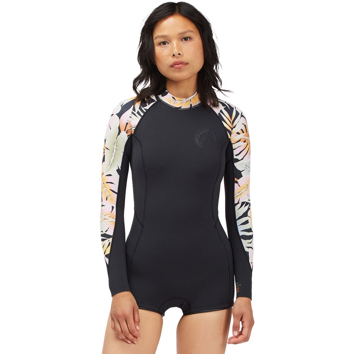 Billabong Spring Fever Long-Sleeve Spring Wetsuit - Women's Paradise Black, 8