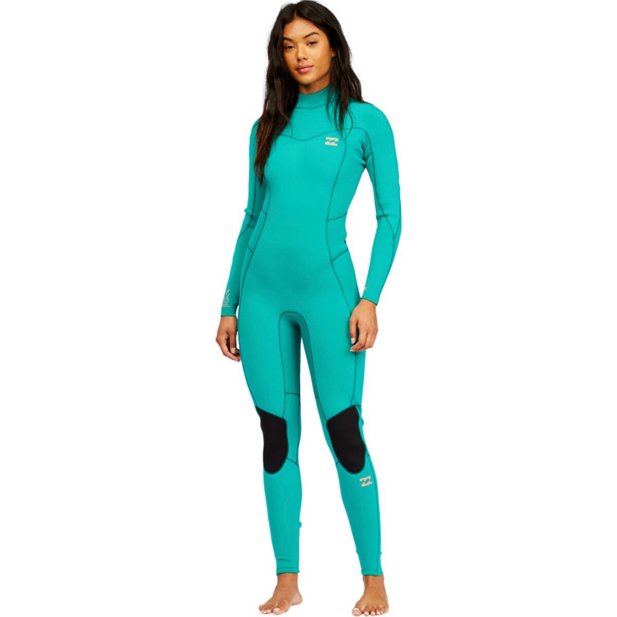 Billabong 3/2mm Synergy Back-Zip Full Wetsuit - Women's Island Green, 6