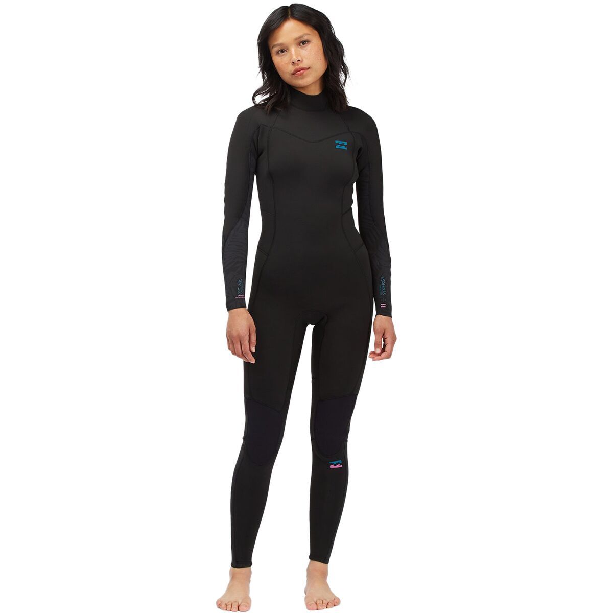 美品 BILLABONG 3mmジャージフル Billabong 4/3mm Synergy Back-Zip Full Wetsuit - Women's