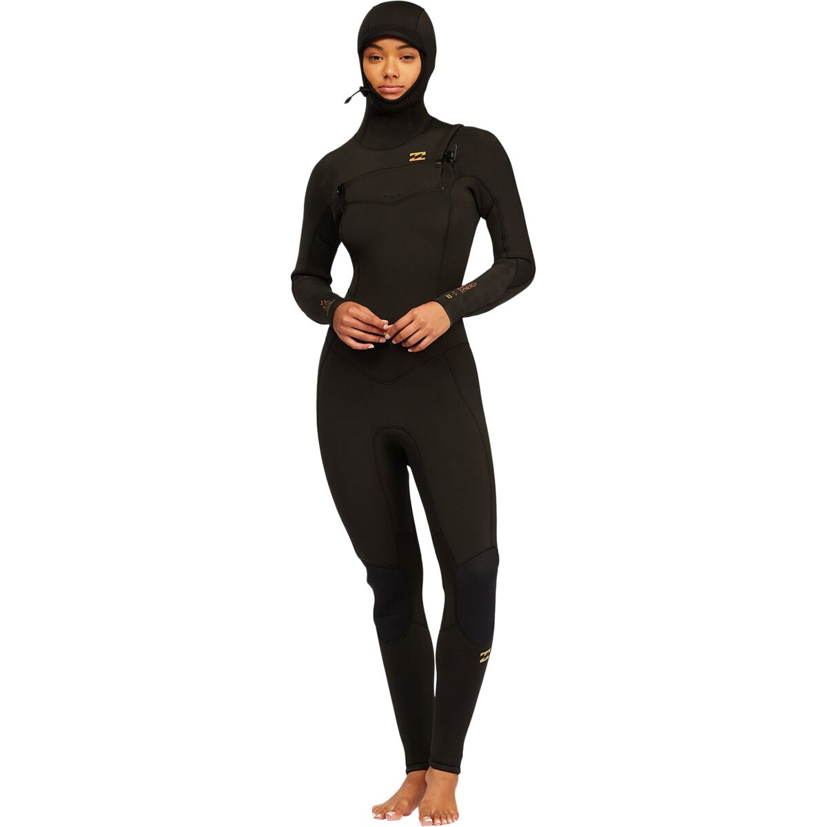 美品BILLABONG Billabong 5/4mm Synergy Hooded CZ Full Wetsuit - Women's - Clothing