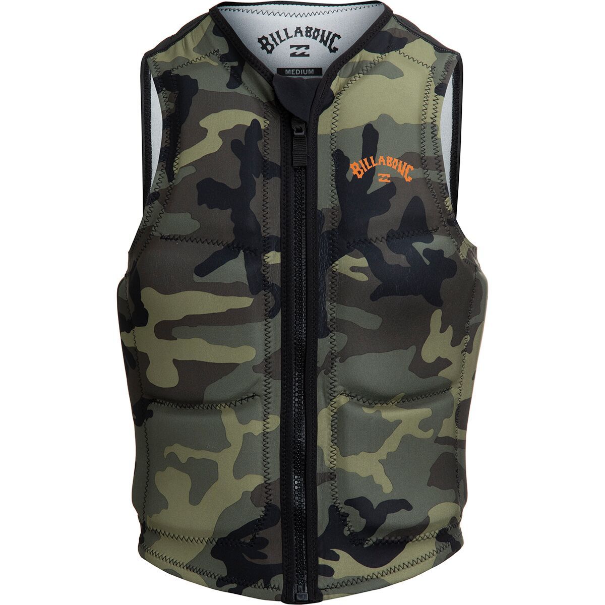 Billabong Pro Wake Vest Military Camo Neo, M