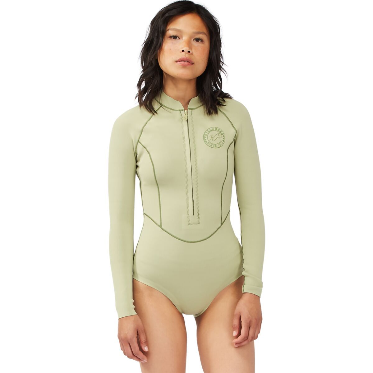 Billabong Salty Dayz Light Long-Sleeve Spring Wetsuit - Women's Avocado, 6