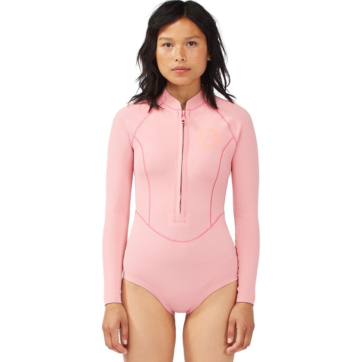 Billabong Salty Dayz Light Long-Sleeve Spring Wetsuit - Women's Pink Sunset, 4
