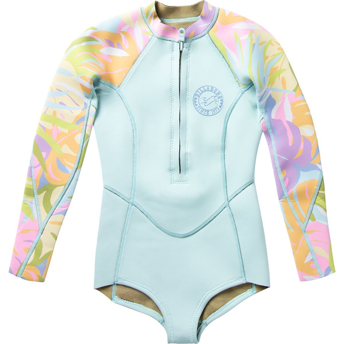 Image of Billabong Toddler Salty Dayz Spring Wetsuit - Girls Dreamland, 2