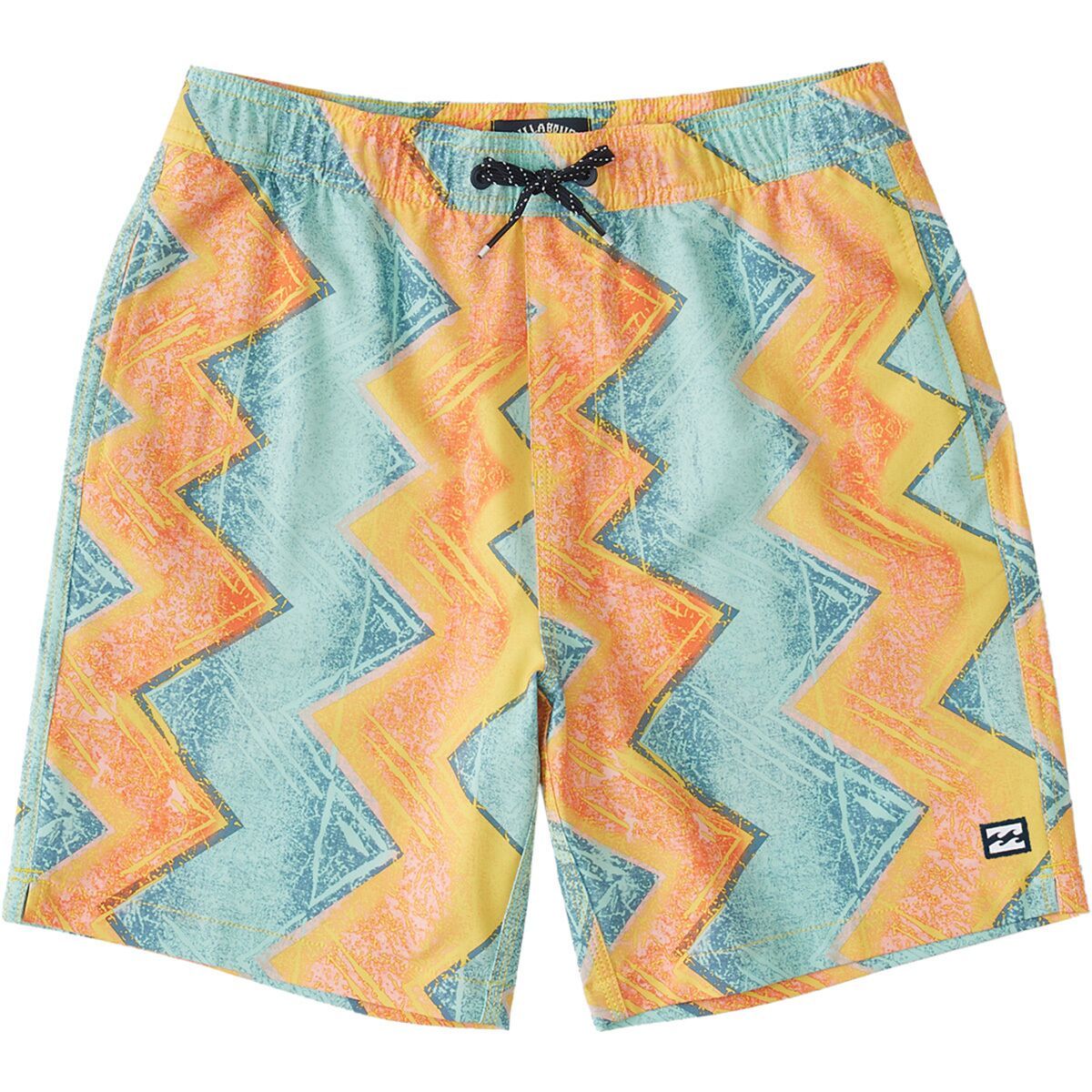 Billabong Sundays Layback Boardshort - Boys' Gold, XS(8)