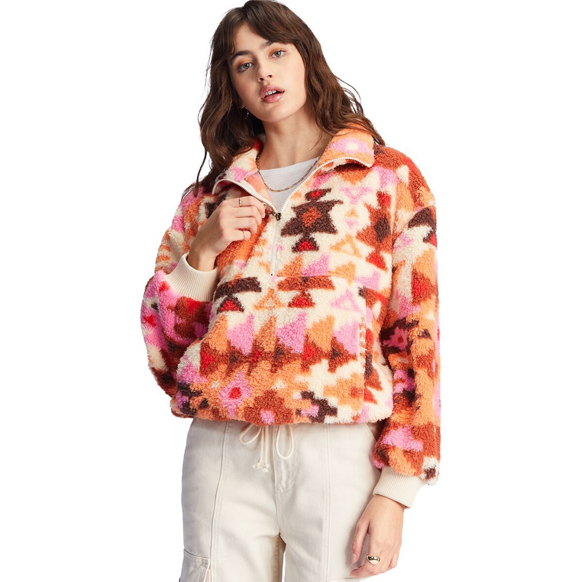 (取寄) ビラボン レディース タイム オフ プルオーバー - ウィメンズ Billabong women Time Off Pullover - Women's Sandalwood Billabong Time Off Pullover - Women's - Clothing