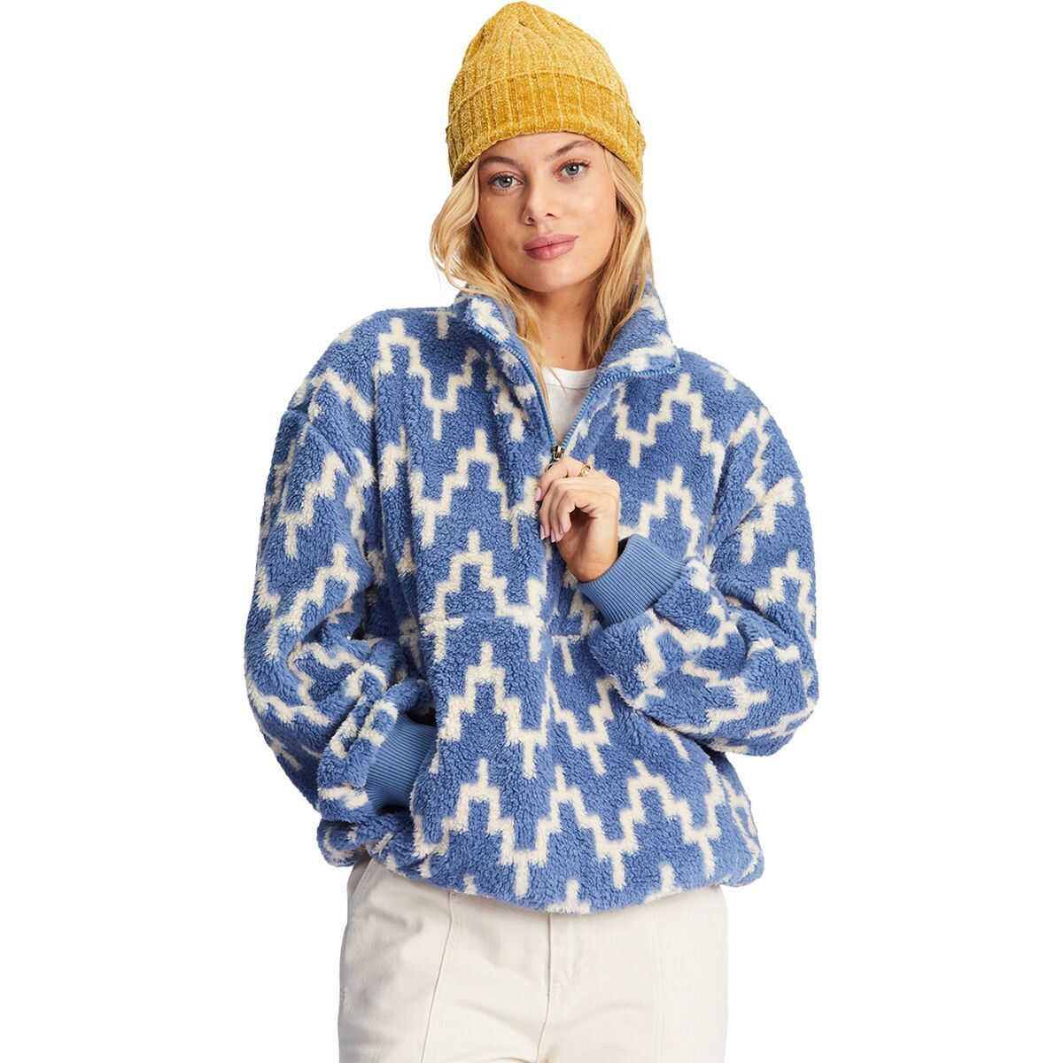 Billabong Time Off Pullover - Women's Indigo Love, XS