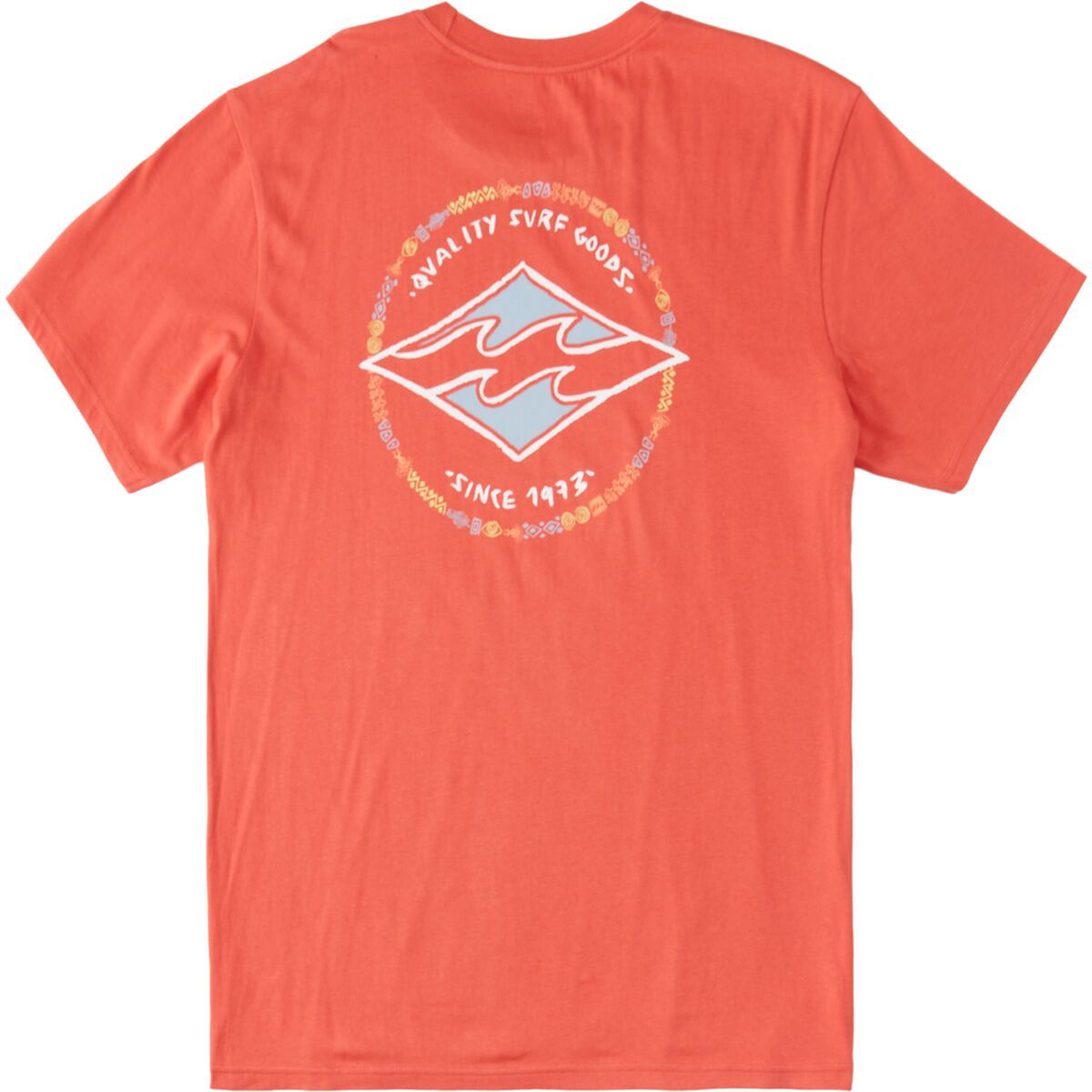 Billabong Rotor Diamond Short-Sleeve Shirt - Boys' Dark Coral, XS(8)