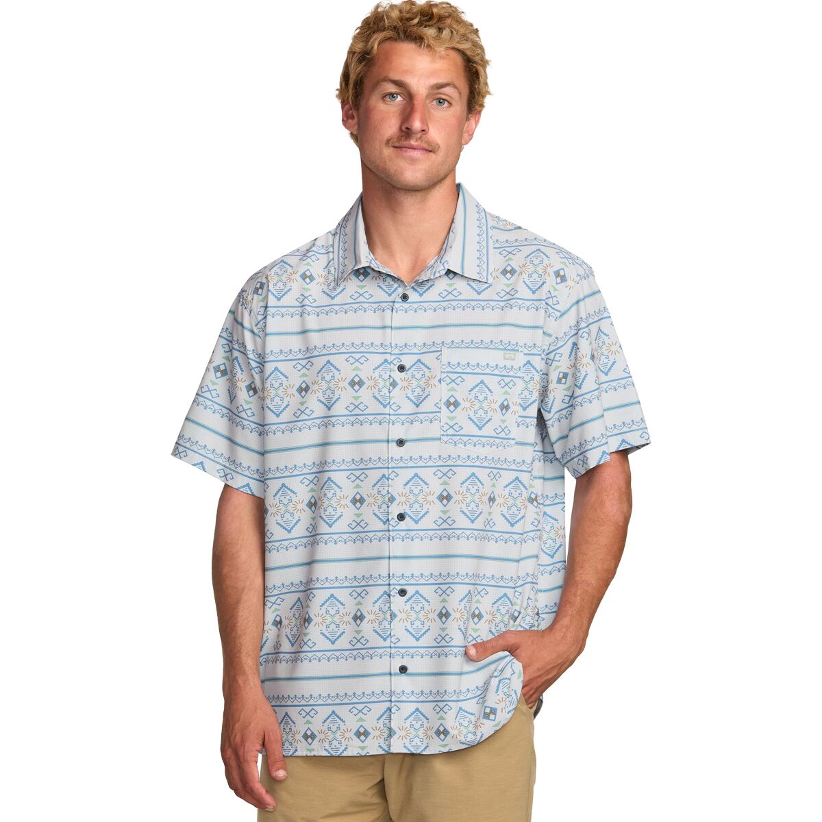 Billabong Billabong Surftrek Perf Short-Sleeve Shirt - Men's Alloy, M