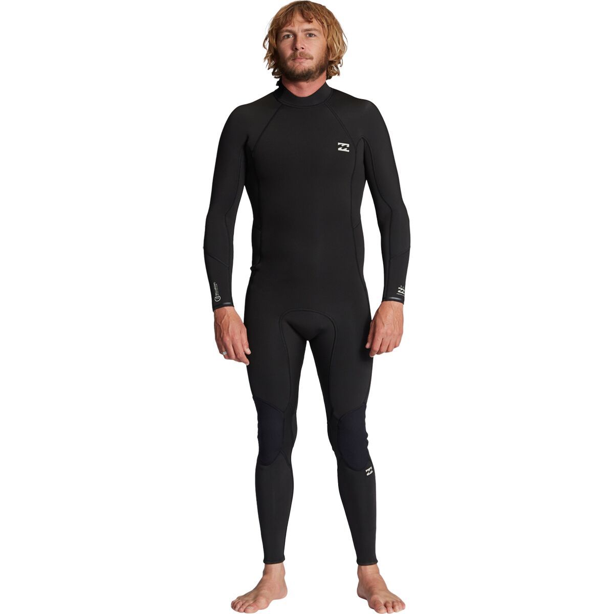 Billabong 3/2 Absolute Back Zip Full Wetsuit - Men's Black, MT
