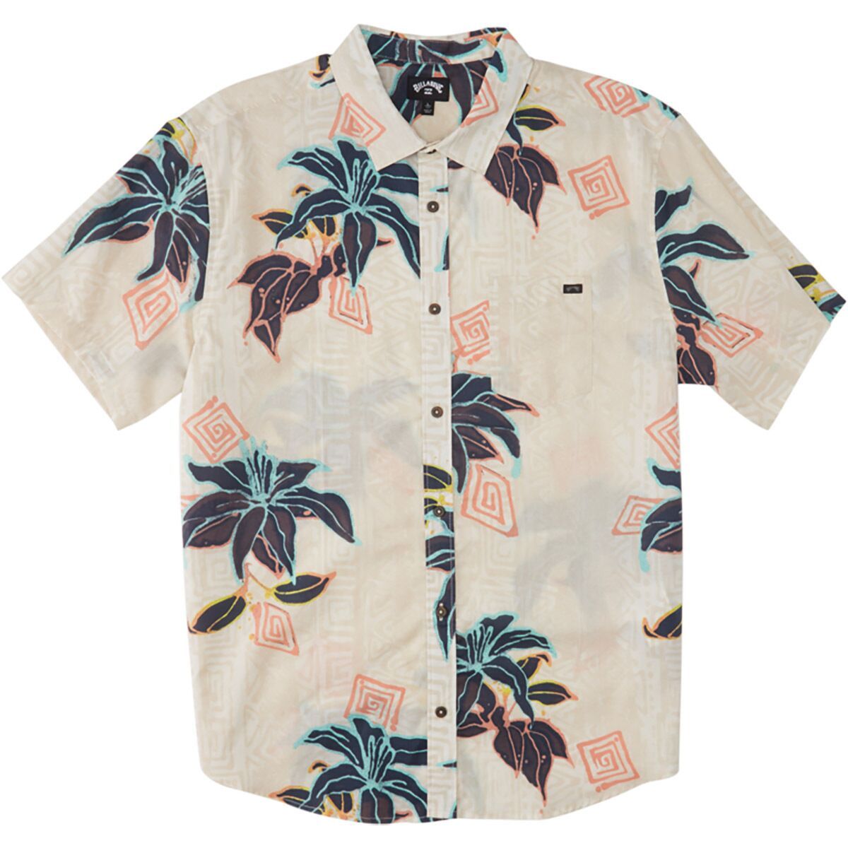 Billabong Sundays Short-Sleeve Shirt - Boys' Bone, XS(8)