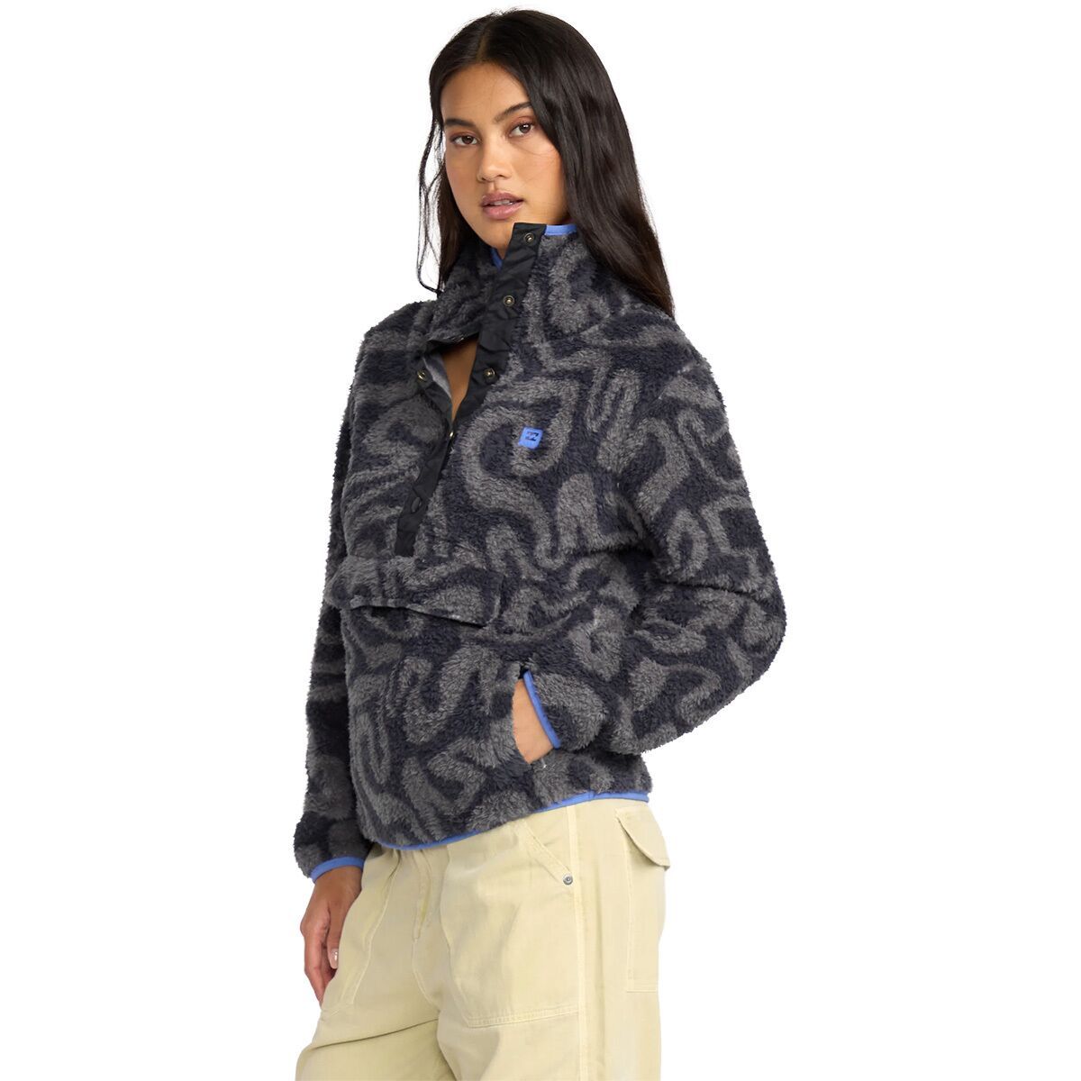 Image of Billabong Switchback Pullover - Women's Black Sands, L/12