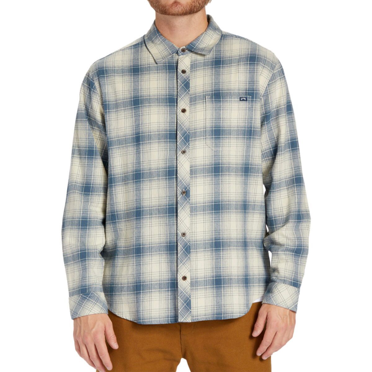 Billabong Coastline Flannel - Men's Oyster, L