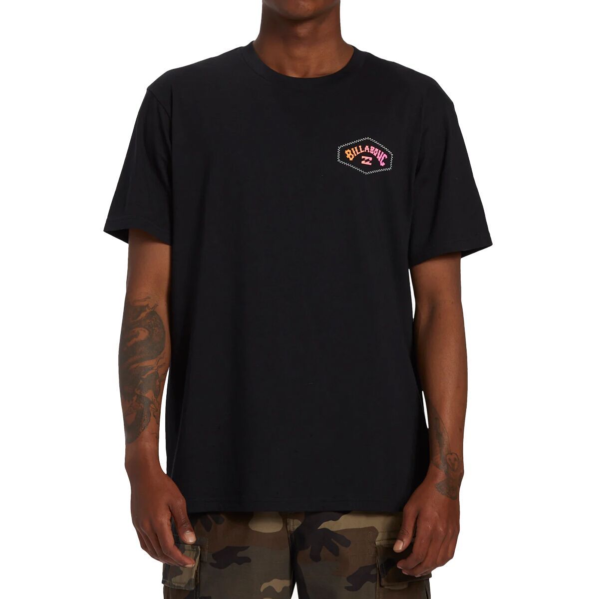 Billabong Exit Arch Short-Sleeve Shirt - Men's Black, M