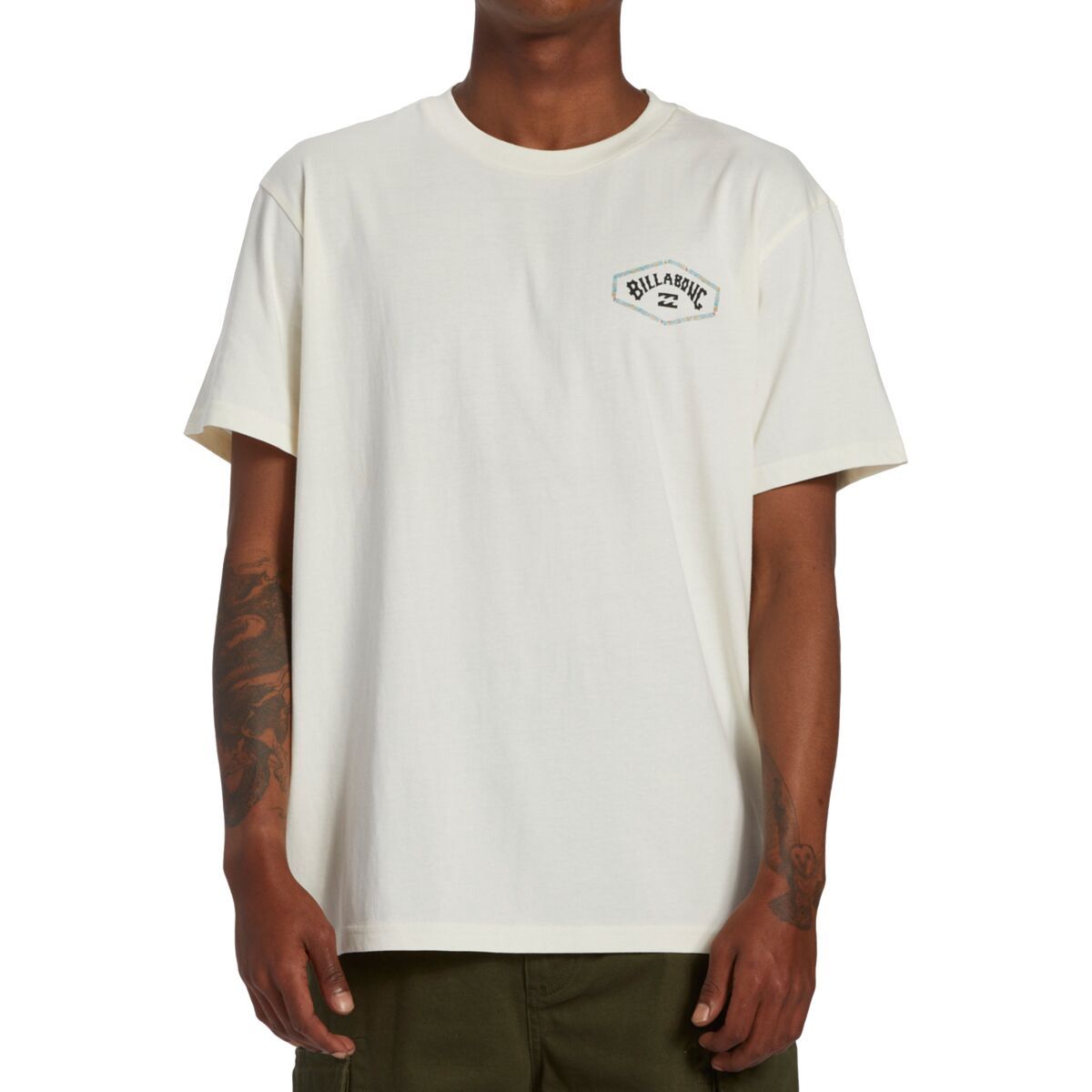 Billabong Exit Arch Short-Sleeve Shirt - Men's Off White, S