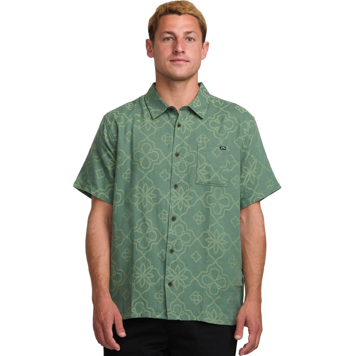 Billabong Sundays Jacquard Short-Sleeve Shirt - Men
