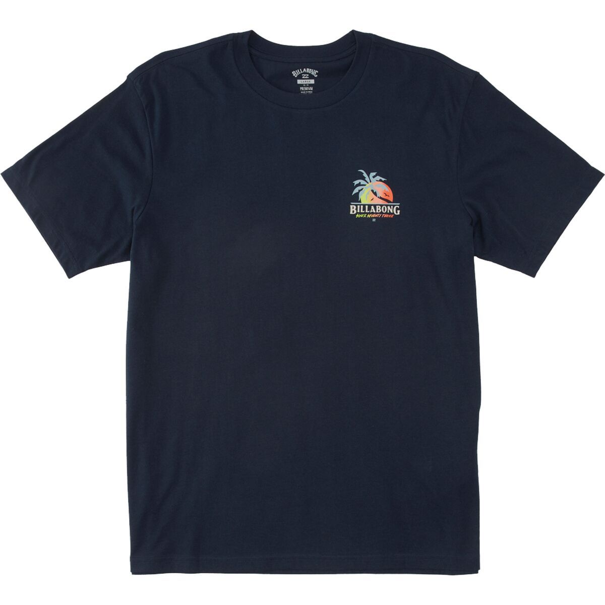 Billabong Lounge Short-Sleeve Top - Boys' Navy, XS