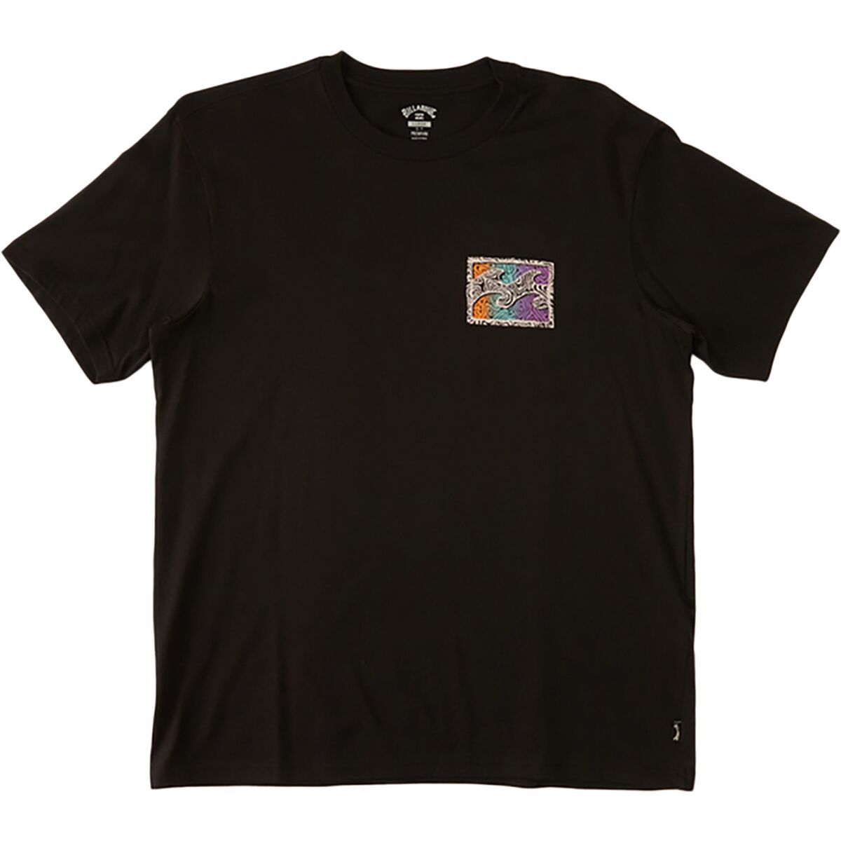 Billabong Crayon Wave Short-Sleeve Top - Boys' Black, S