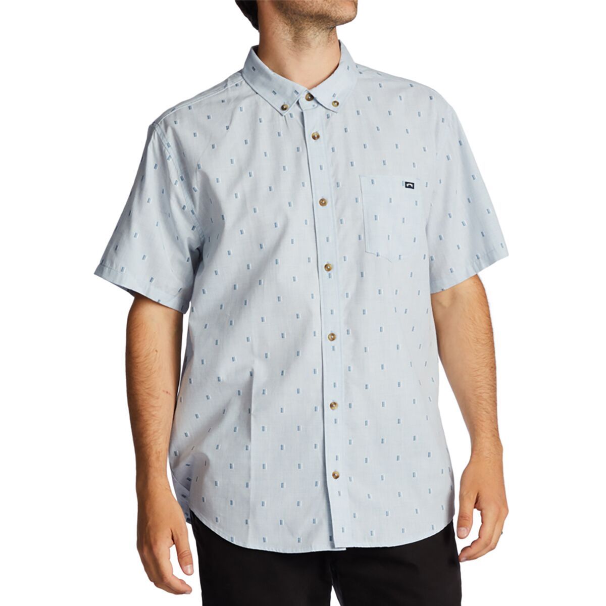 Billabong All Day Jacquard Shirt - Men's Blue Haze, S