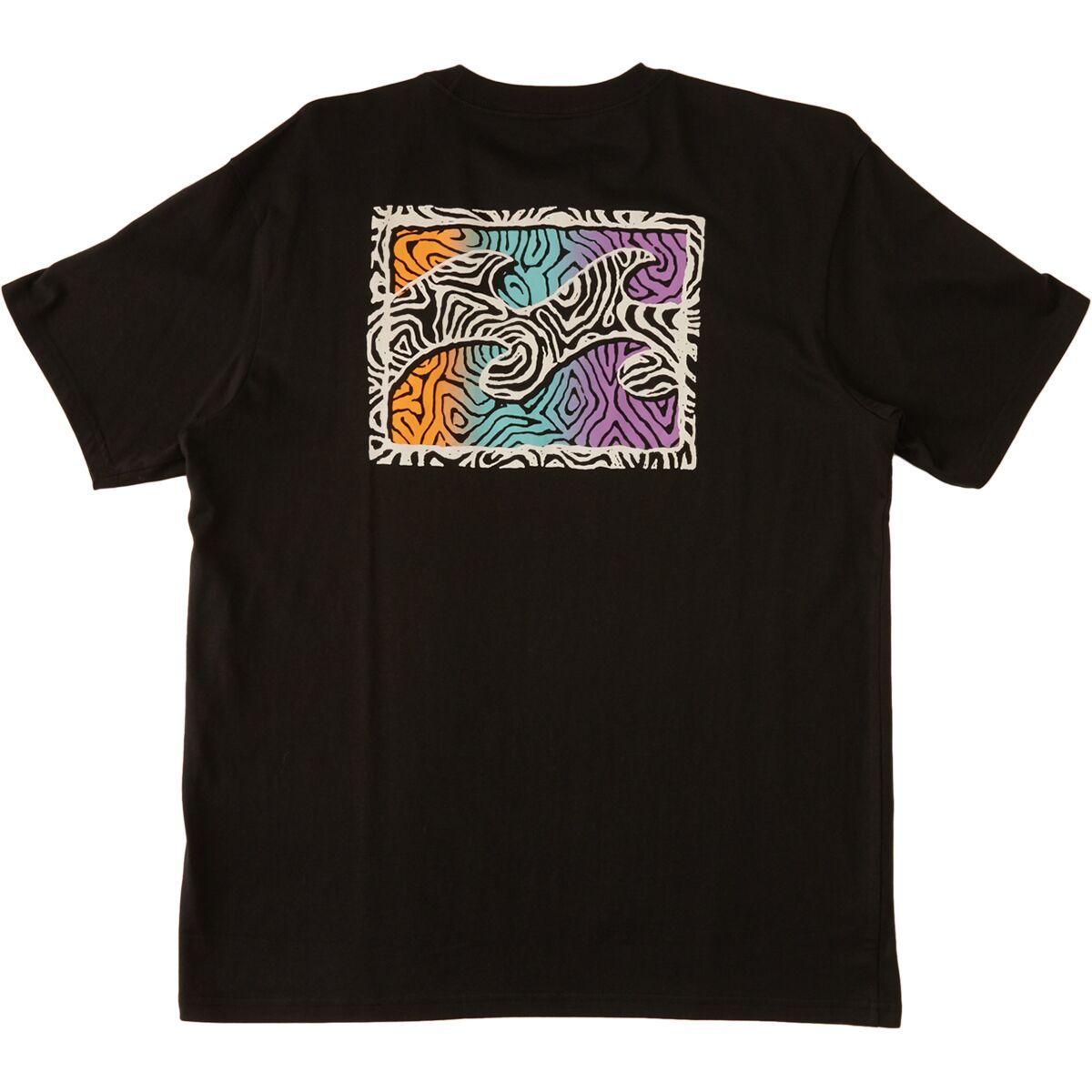 Billabong Crayon Wave Short-Sleeve Shirt - Men's Black, S
