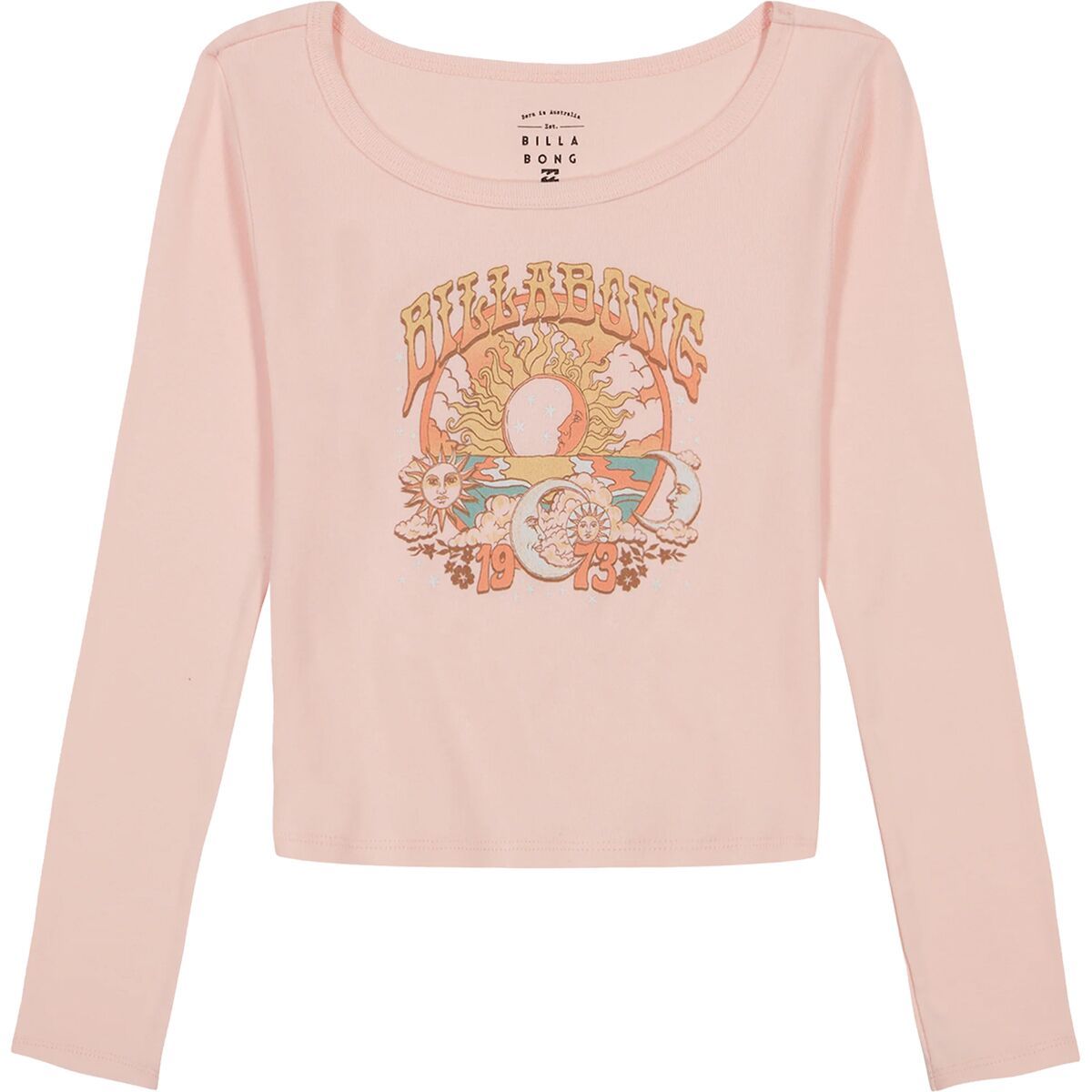 Billabong Magic Happens Long-Sleeve T-Shirt - Girls' Feelin Peachy, L