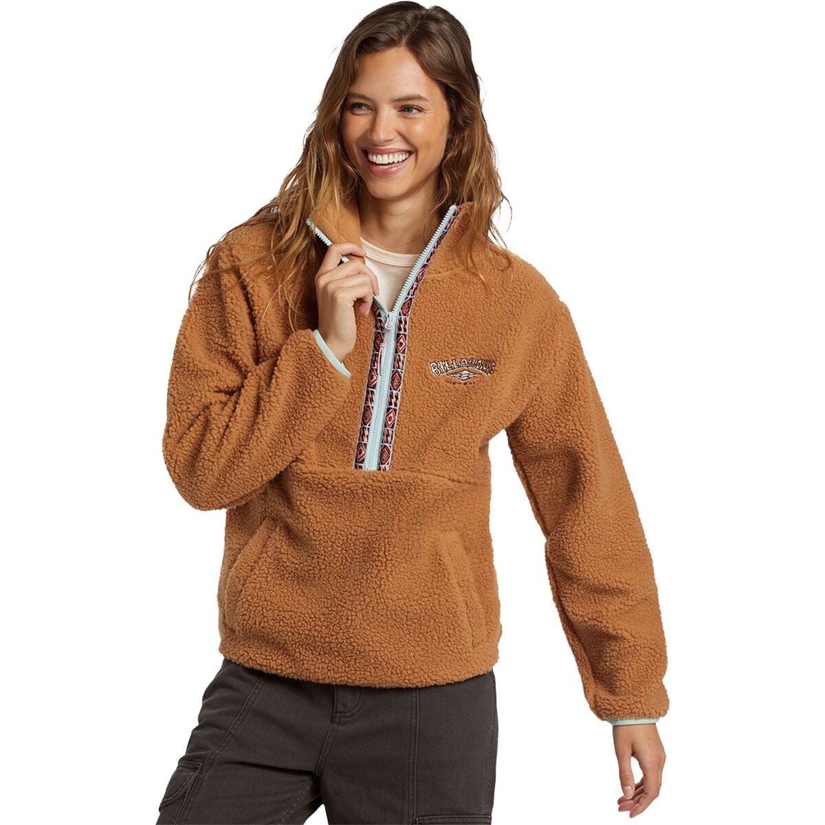Billabong Horizon Mock Neck Half-Zip Sweatshirt - Women