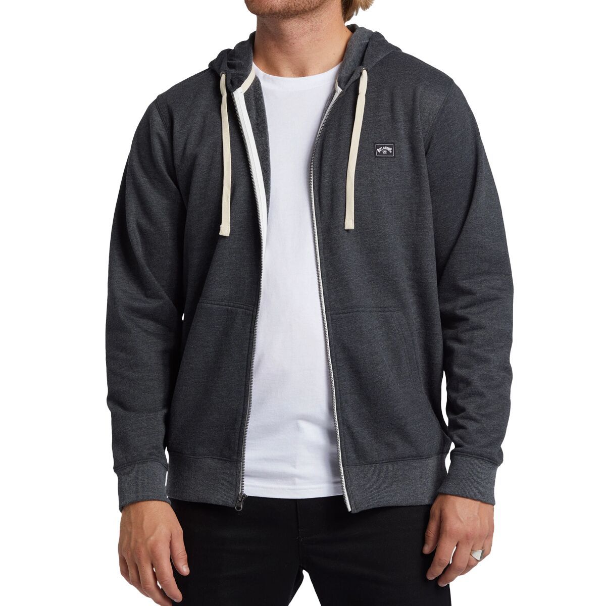 Billabong All Day Full-Zip Hoodie - Men's Black Heather, S