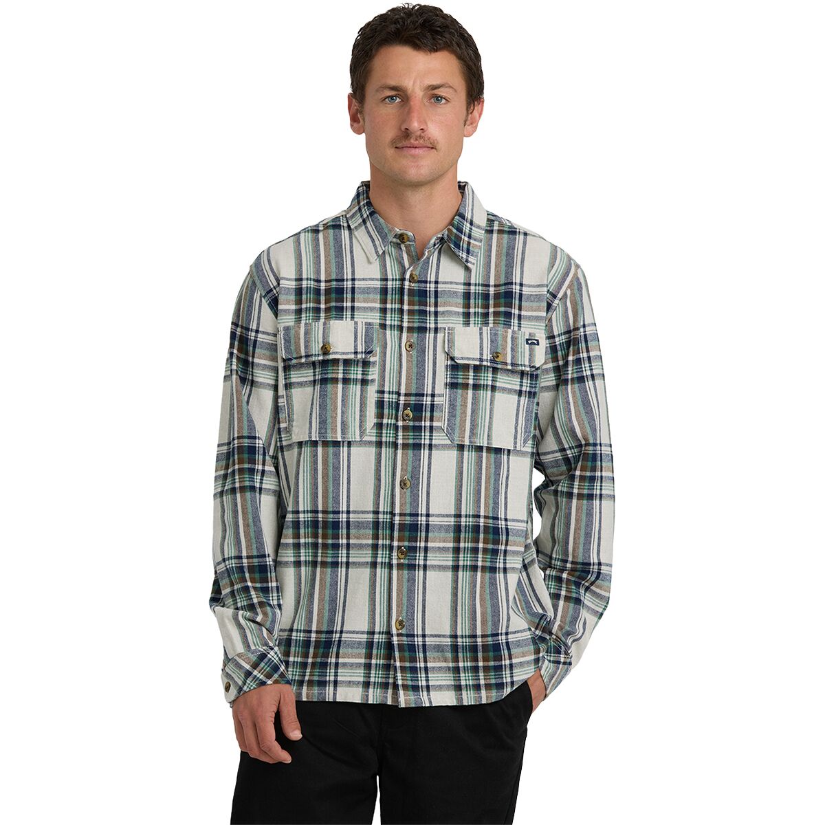 Image of Billabong Offshore Flannel Shirt - Men's Chili, M