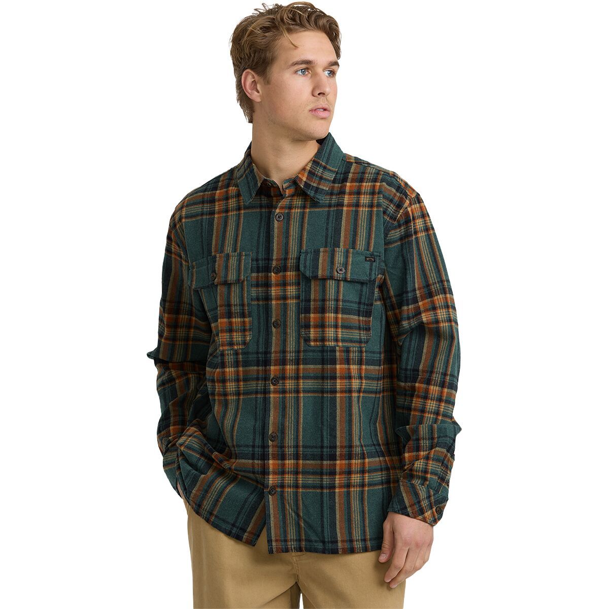 Image of Billabong Offshore Flannel Shirt - Men's Faded Rose, L