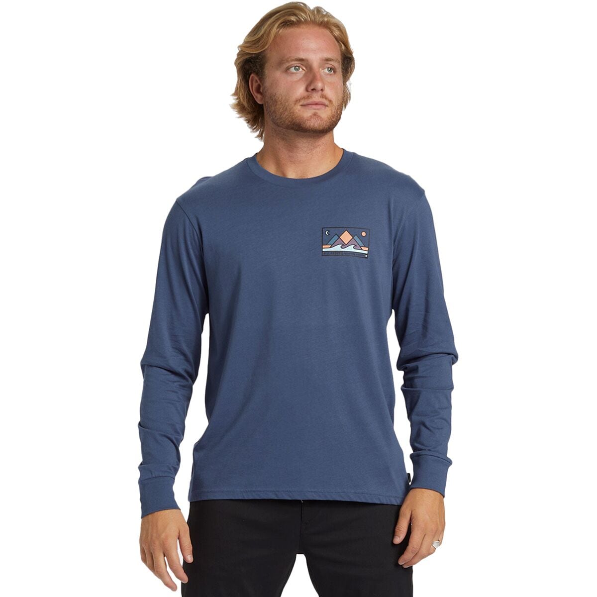Billabong Range Long-Sleeve T-Shirt - Men's Slate Blue, L