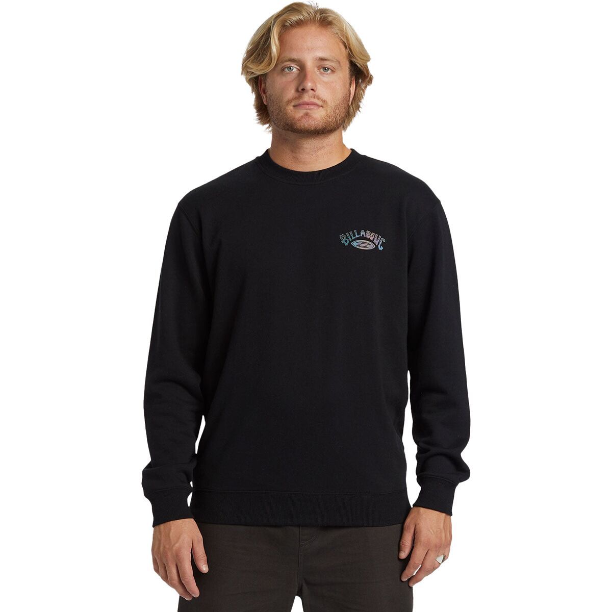 Billabong Short Sands Crewneck Sweatshirt - Men's Black, S
