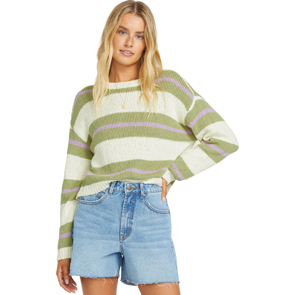 Billabong Make It Waves Sweater - Women's Avocado, L