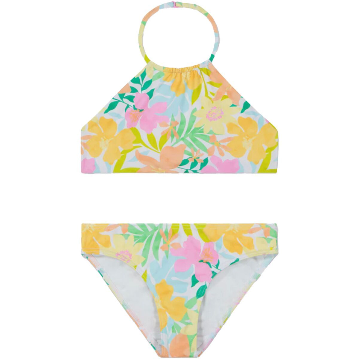 Billabong Sweet Aloha Rev Bikini Set - Girls' Salt Crystal, 4