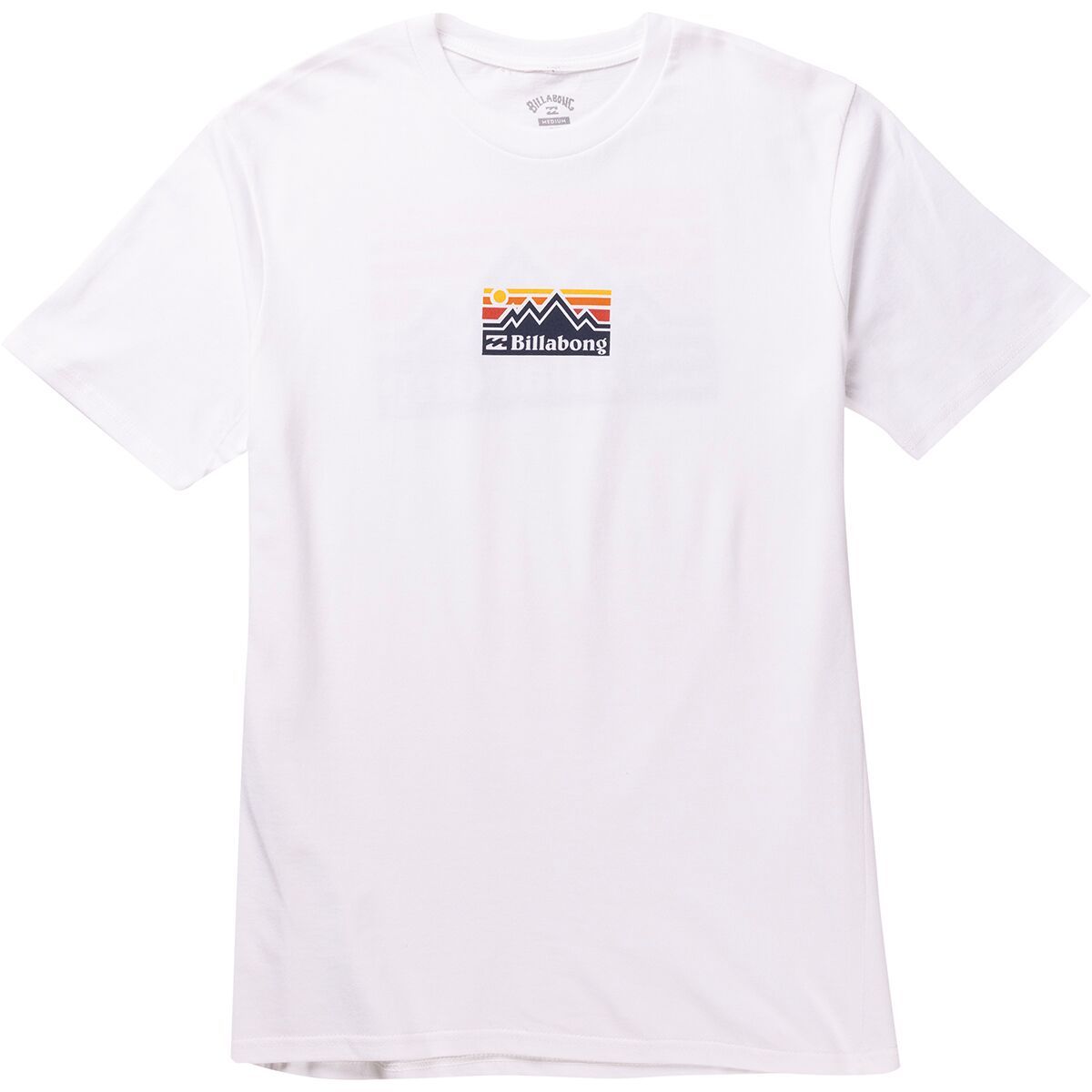 Image of Billabong Sundown Summits T-Shirt - Men's White, S