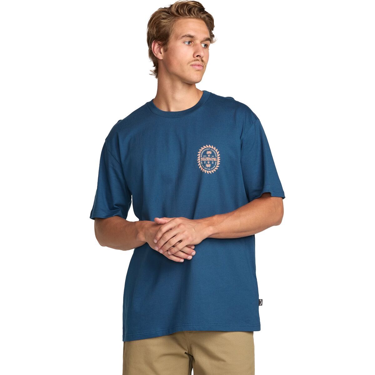Billabong Sun Rays Regular T-Shirt - Men's Deep Blue, L