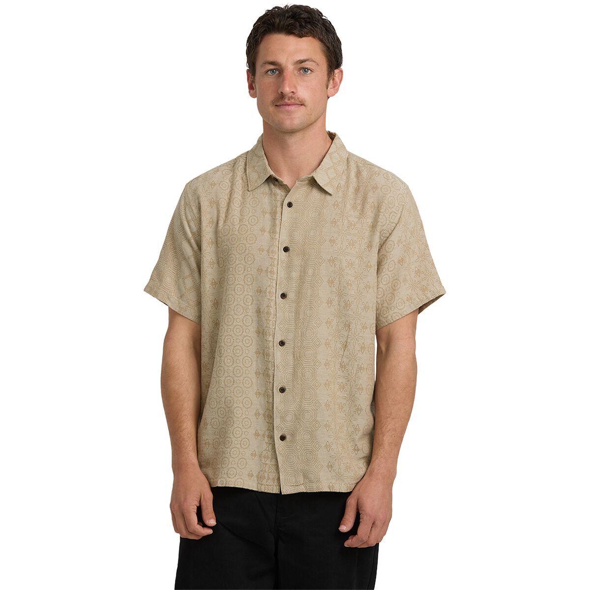 Billabong Needle Garage Jacquard Short-Sleeve Shirt - Men