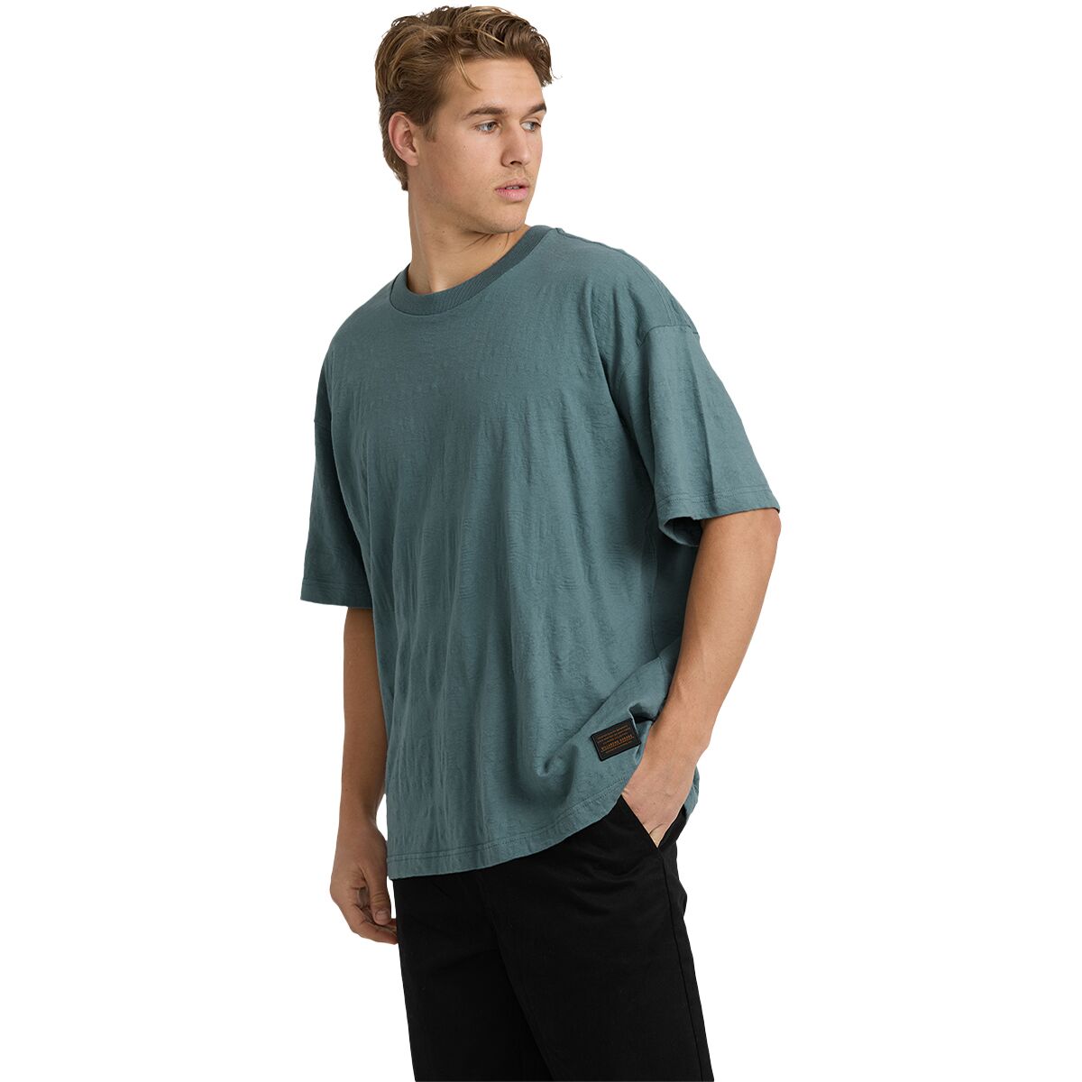 Image of Billabong Needle Garage Short-Sleeve T-Shirt - Men's Ash Blue, M