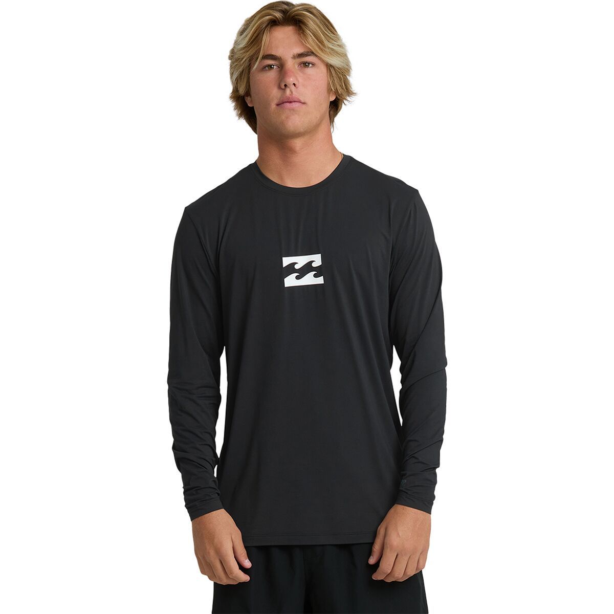 Image of Billabong All Day Wave LF Long-Sleeve Rashguard - Men's Black, L