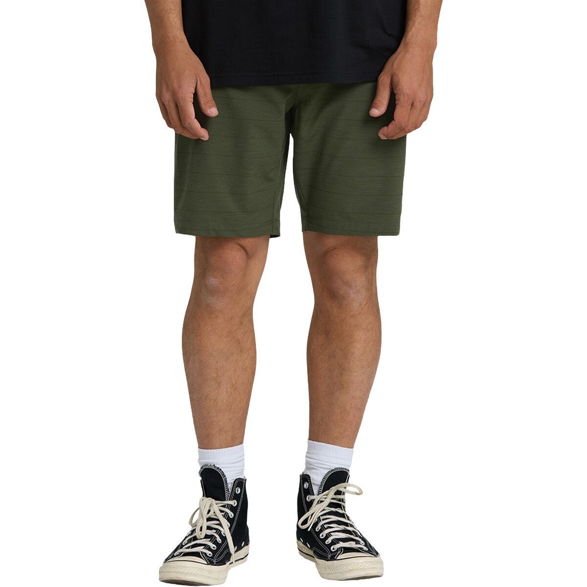 Image of Billabong Crossfire Mid Submersible 19in Short - Men's Winter Moss, 36