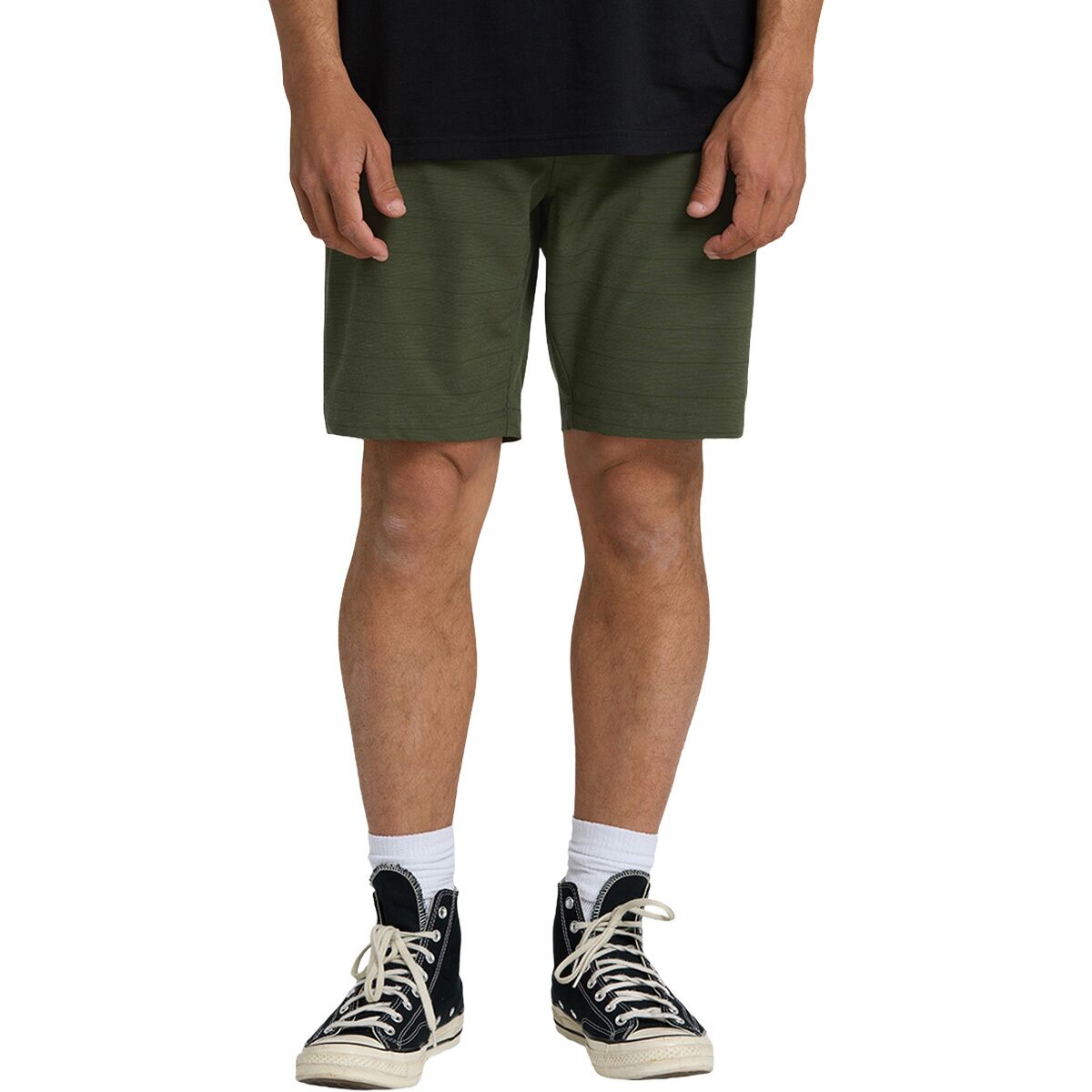 Image of Billabong Crossfire Mid Submersible 19in Short - Men's Winter Moss, 34